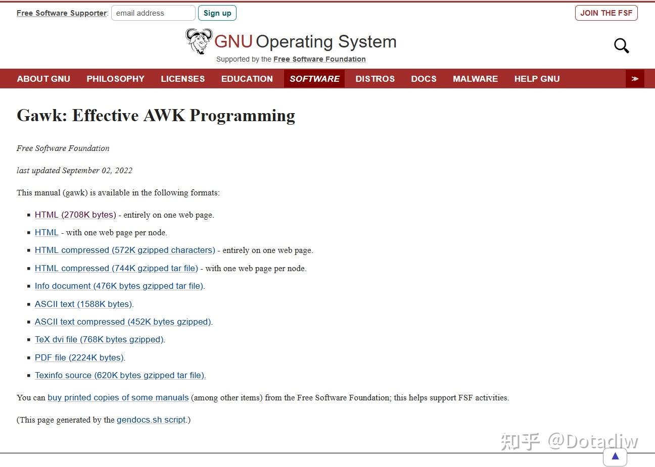 Unix/Linux 中常用的 AWK 基础命令示例 - 知乎