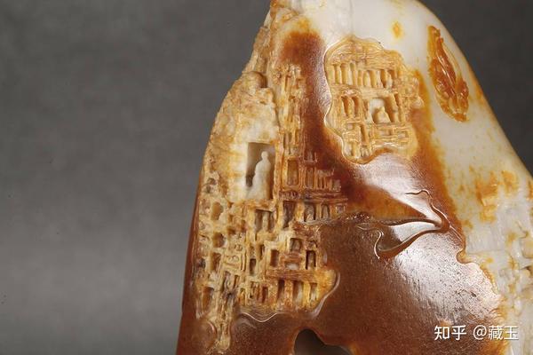 蔵友館蔵品・和田玉製・細密彫・靈猴獻寿】・ 希少珍品・置物・賞物 ...