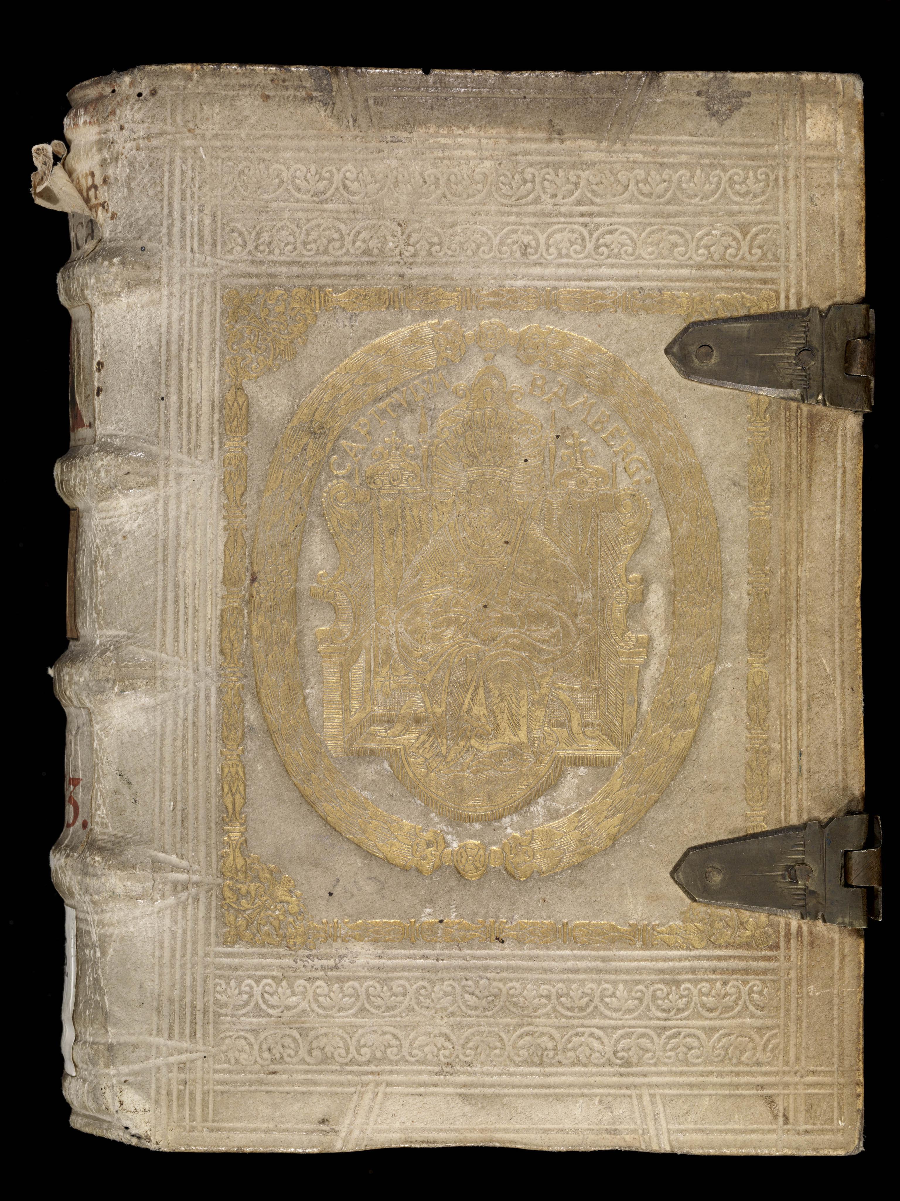 圣伯尔纳铎,雅歌注(封面),12世纪,班贝克大学图书馆,班贝克但是,就是