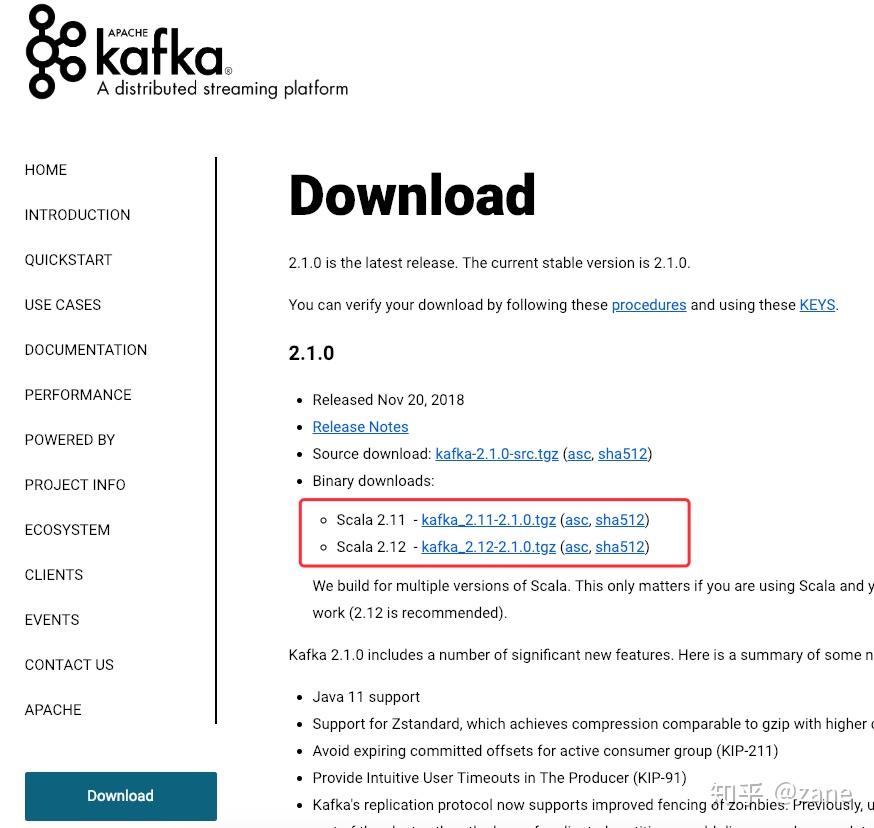 kafka的安装和常用基本命令说明 知乎