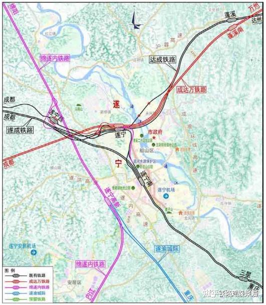 四川省成都,达州等5个铁路枢纽总图规划编制研究工作启动