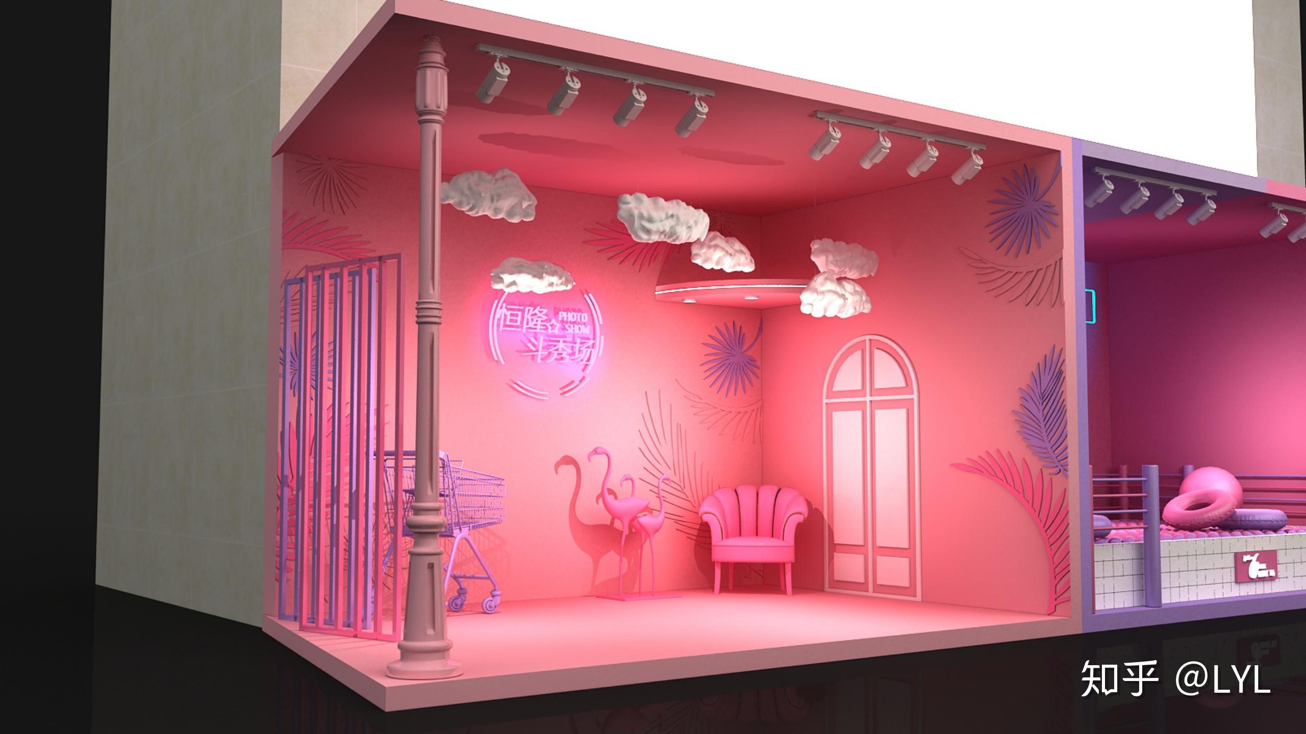 广告人必看2020全球101张创意网红打卡美陈效果图文末附网盘链接