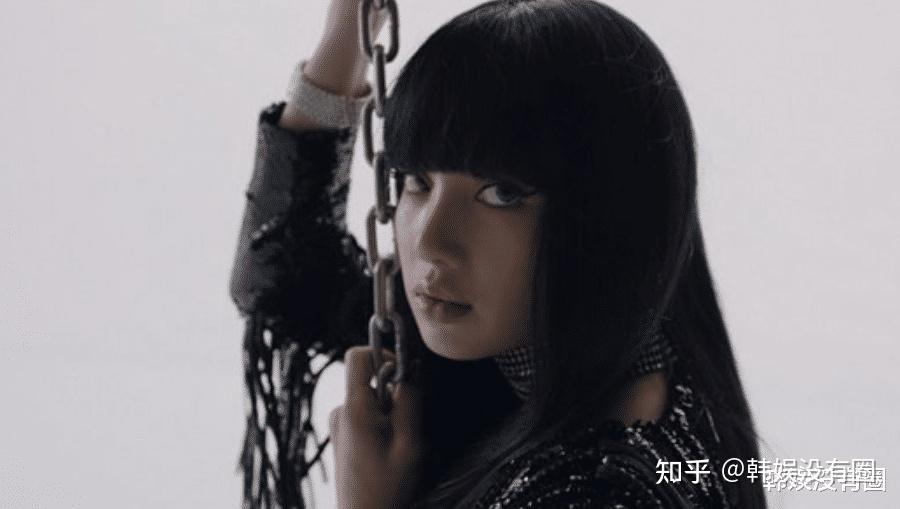 blackpink成员lisa个人solo预告第三波暗黑系风格