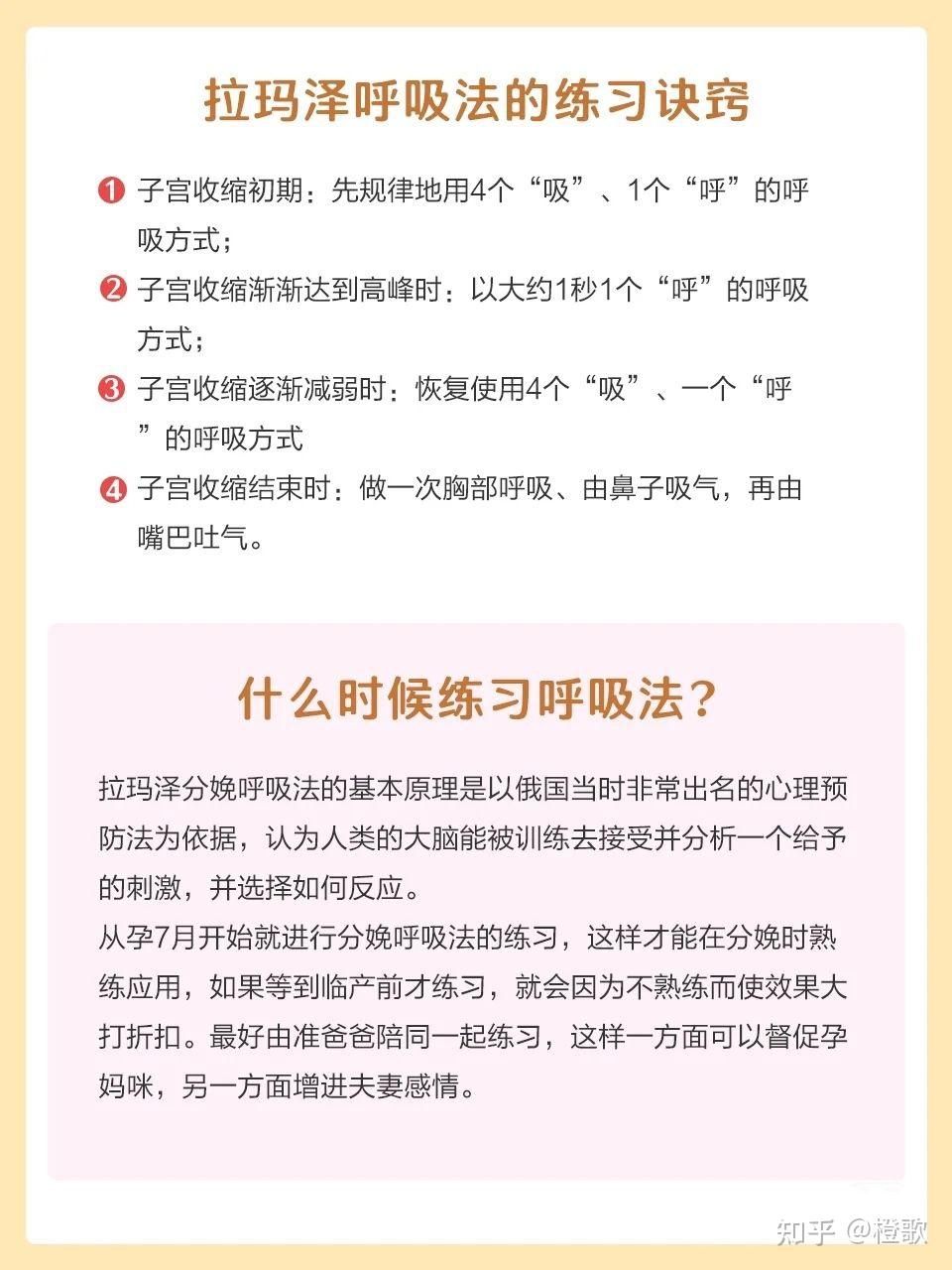 圖解拉瑪澤呼吸法助力順產分娩必備