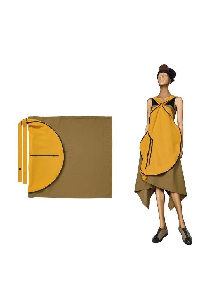 关于三宅一生的一块布设计