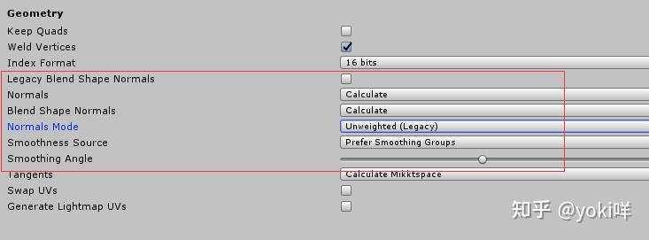 Normalize Unity Unity Blend Shape Normals - 知乎