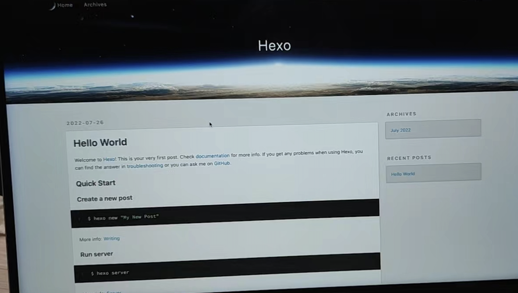 github