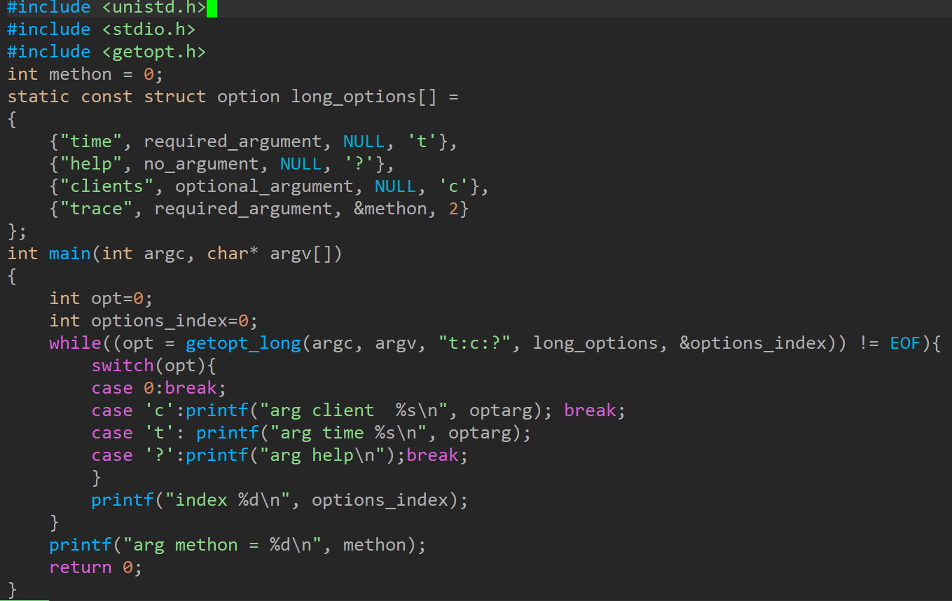 Linux getopt getopt long getopt long only 