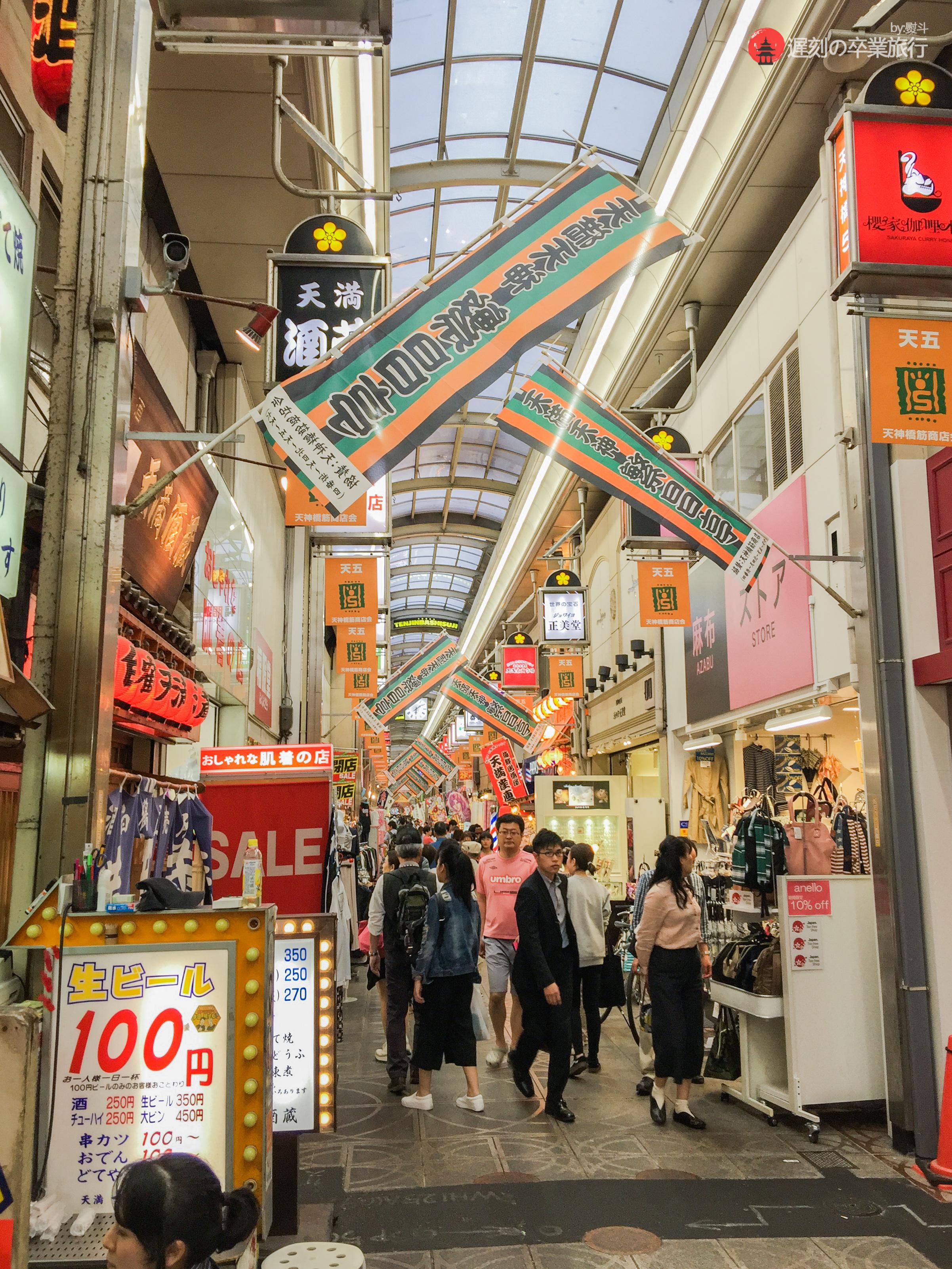 附近都会有商店街一样,这种带有顶棚的小型商业体在日本几乎随处都是