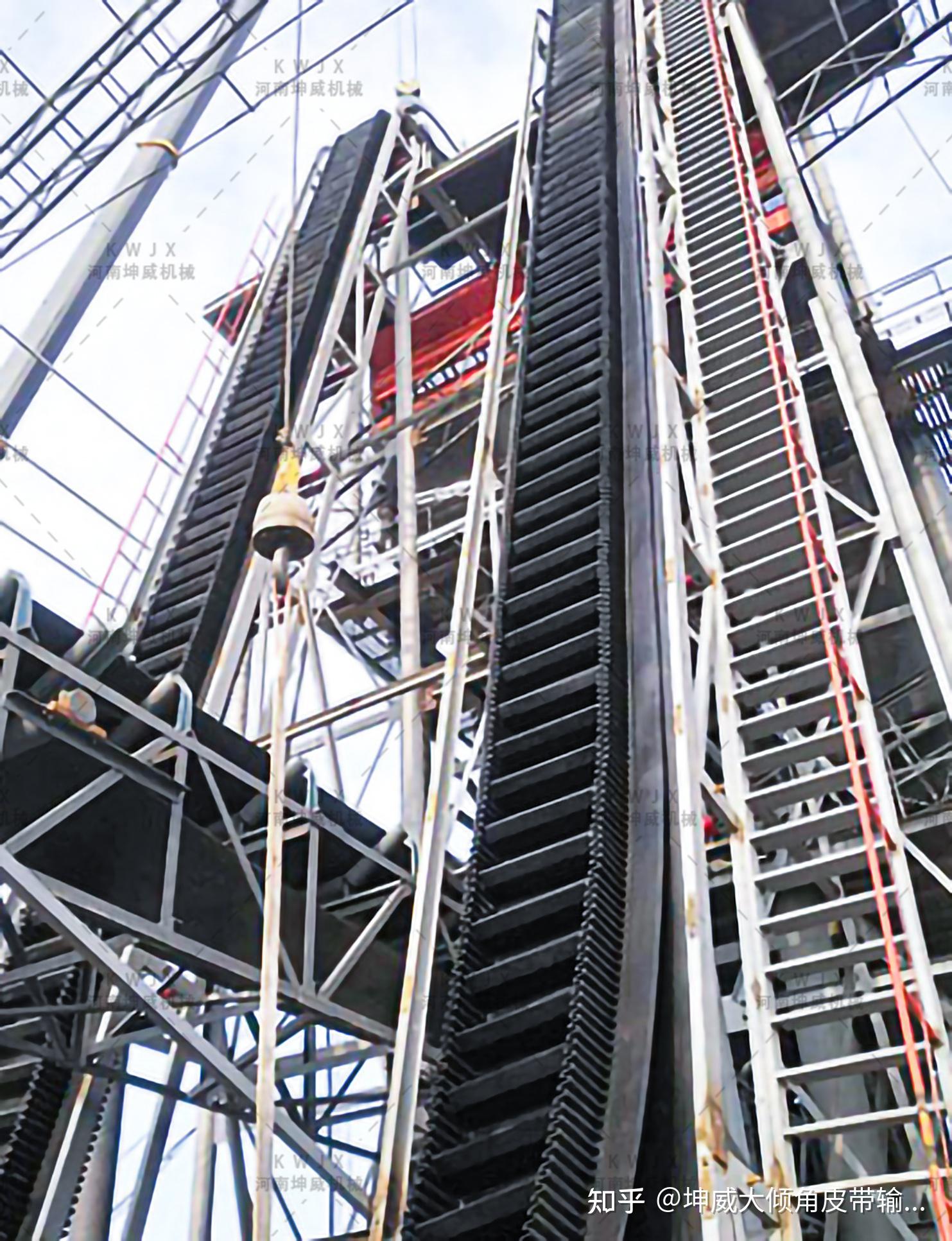 浅谈什么是垂直皮带输送机