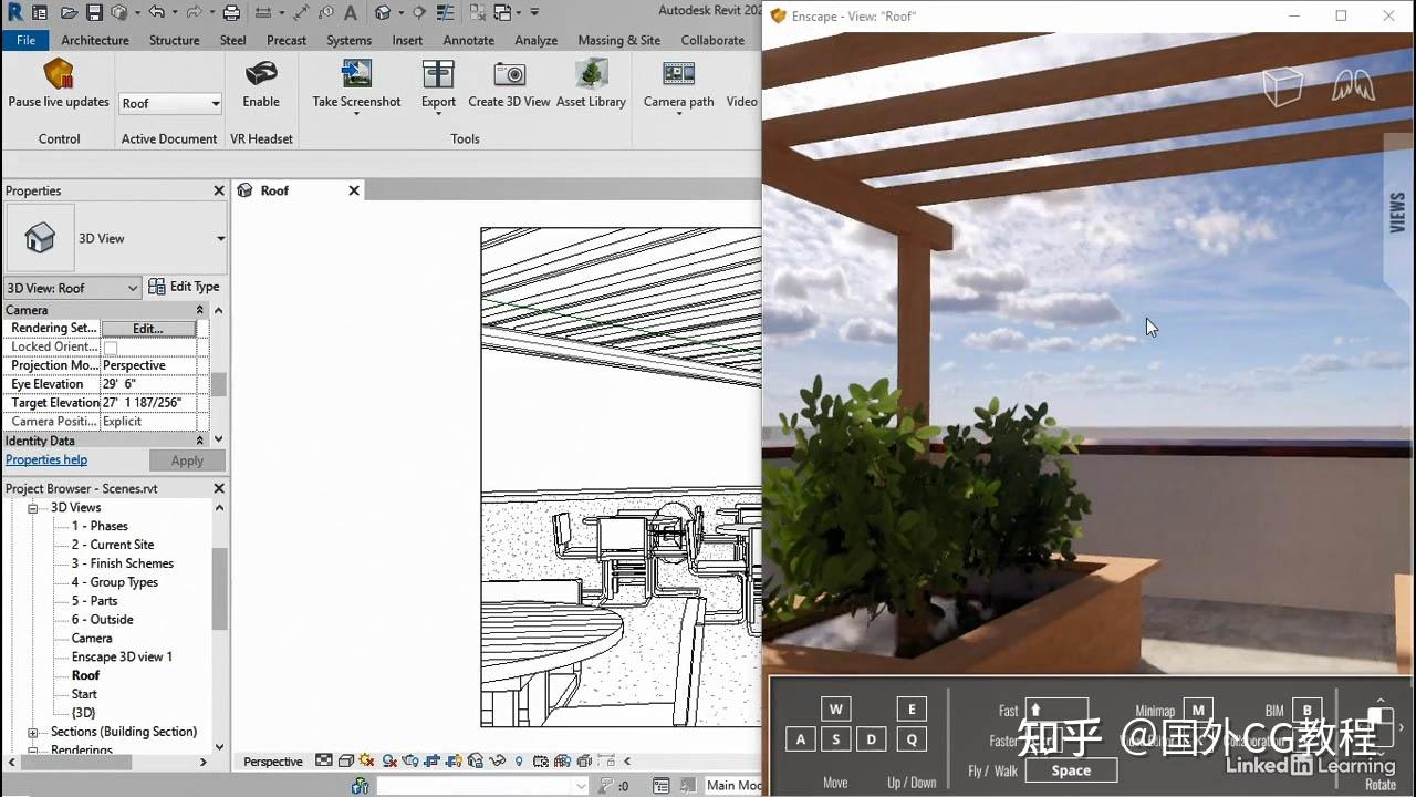 Revit Enscape实时渲染插件使用教程 Lynda – Enscape Essential Training for Revit ...