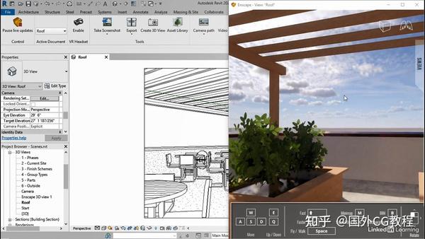 Revit Enscape实时渲染插件使用教程 Lynda – Enscape Essential Training For Revit ...