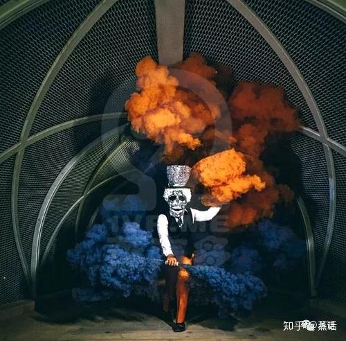 狂拽炫酷电子烟不能及的彩色烟雾图赏