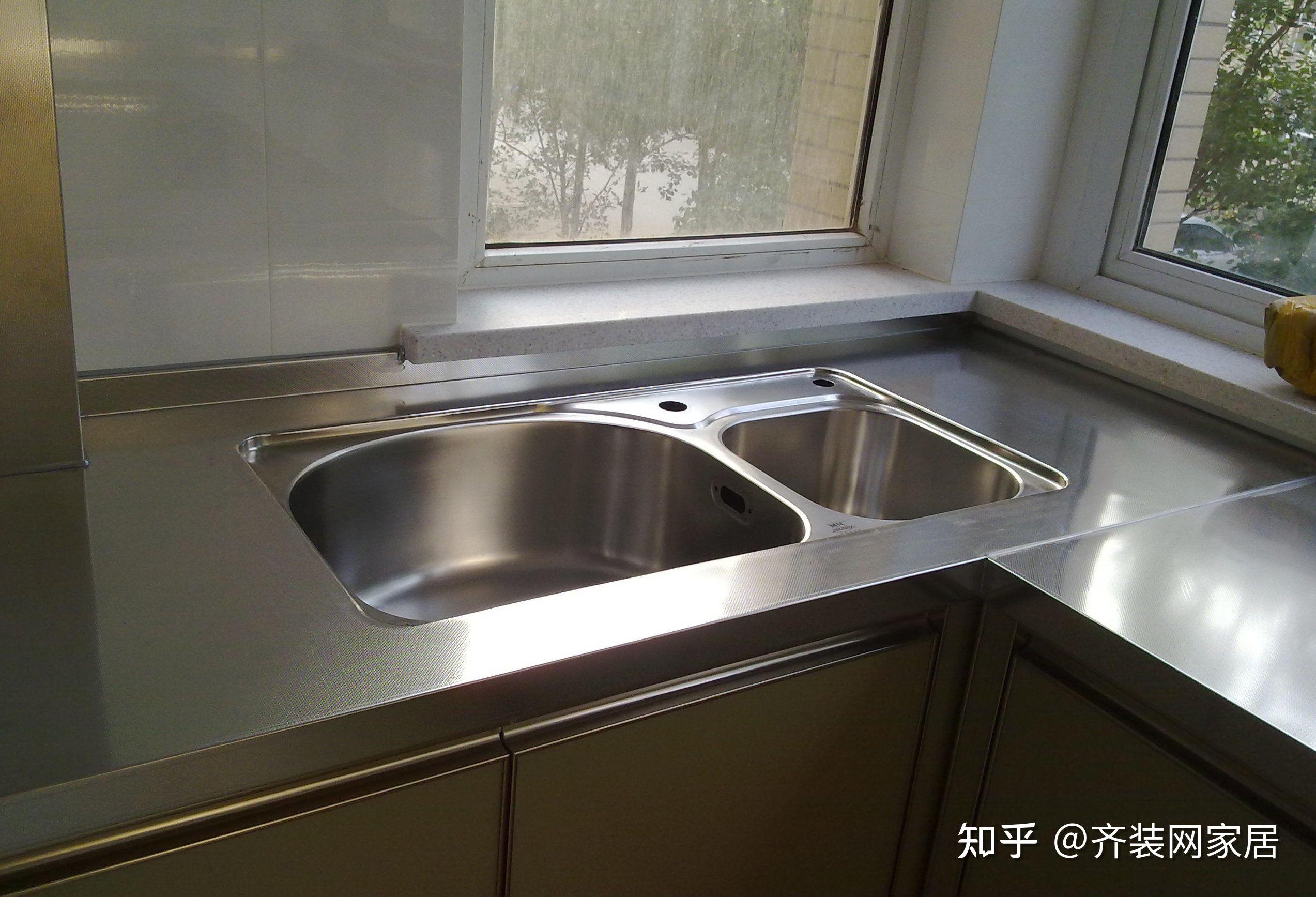 厨房台面选什么材质?石英石、大理石、不锈钢、岩板,哪种更好? - 知乎