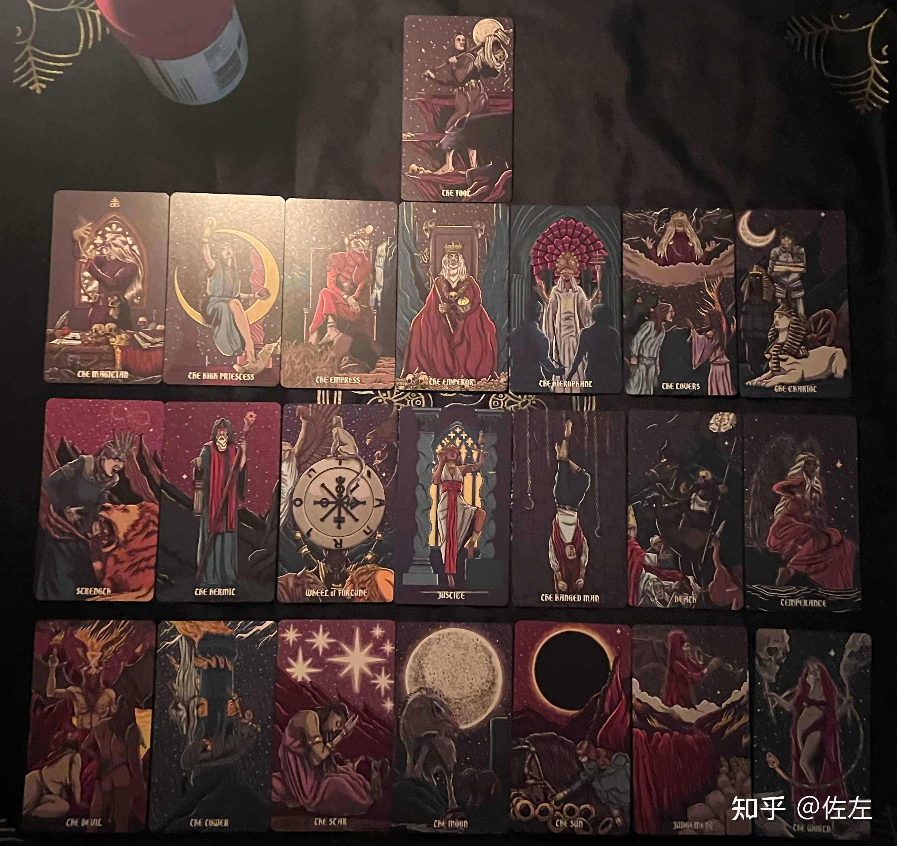 黑暗倒影塔罗 DARK REFLECTIONS TAROT DECK 分享(1) - 知乎