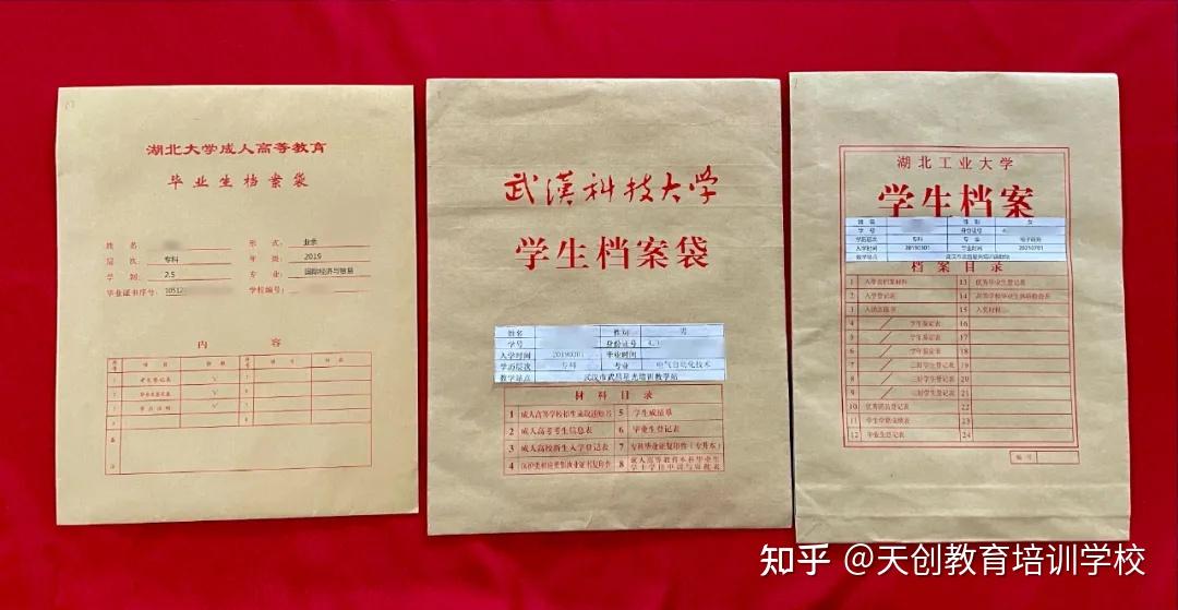 毕业季成人高考毕业有档案么档案袋该如何保存