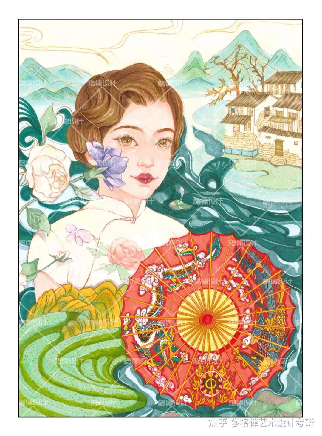 2021年苏州大学艺术设计考研设计基础"无彩色系色彩"分享 - 知乎