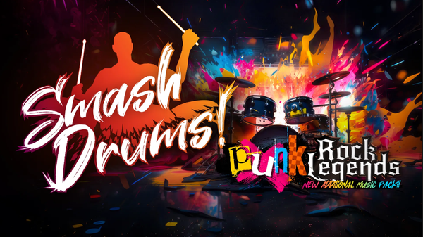 VR Smash Drums DLC Punk Rock Legends vr-smash-drums-dlc-punk-rock-legends