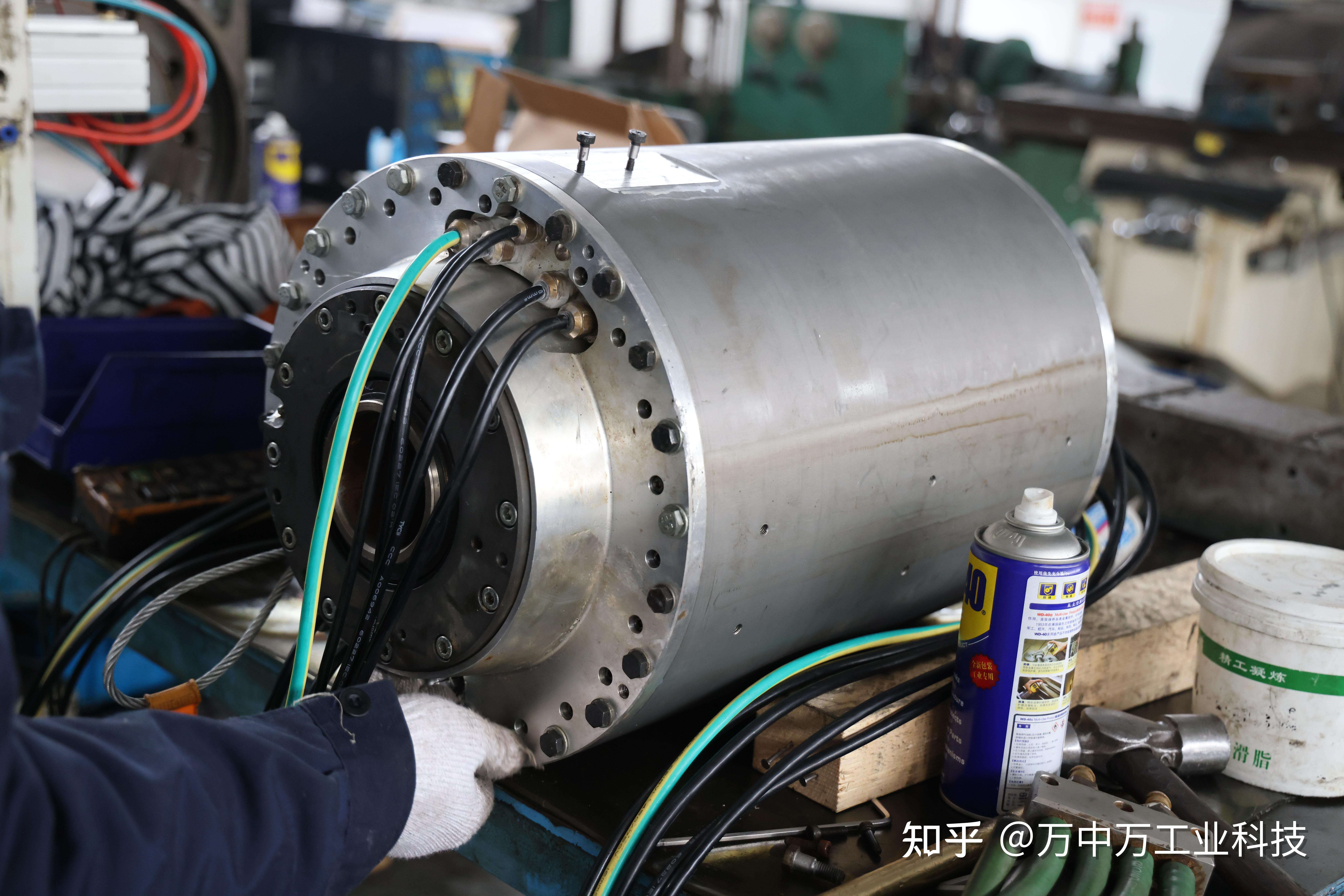 ge1868mdo双电机电主轴维修ok