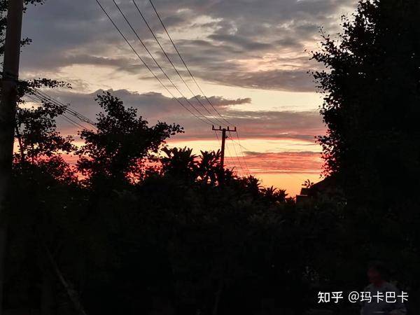 分享几张傍晚的美景 - 知乎