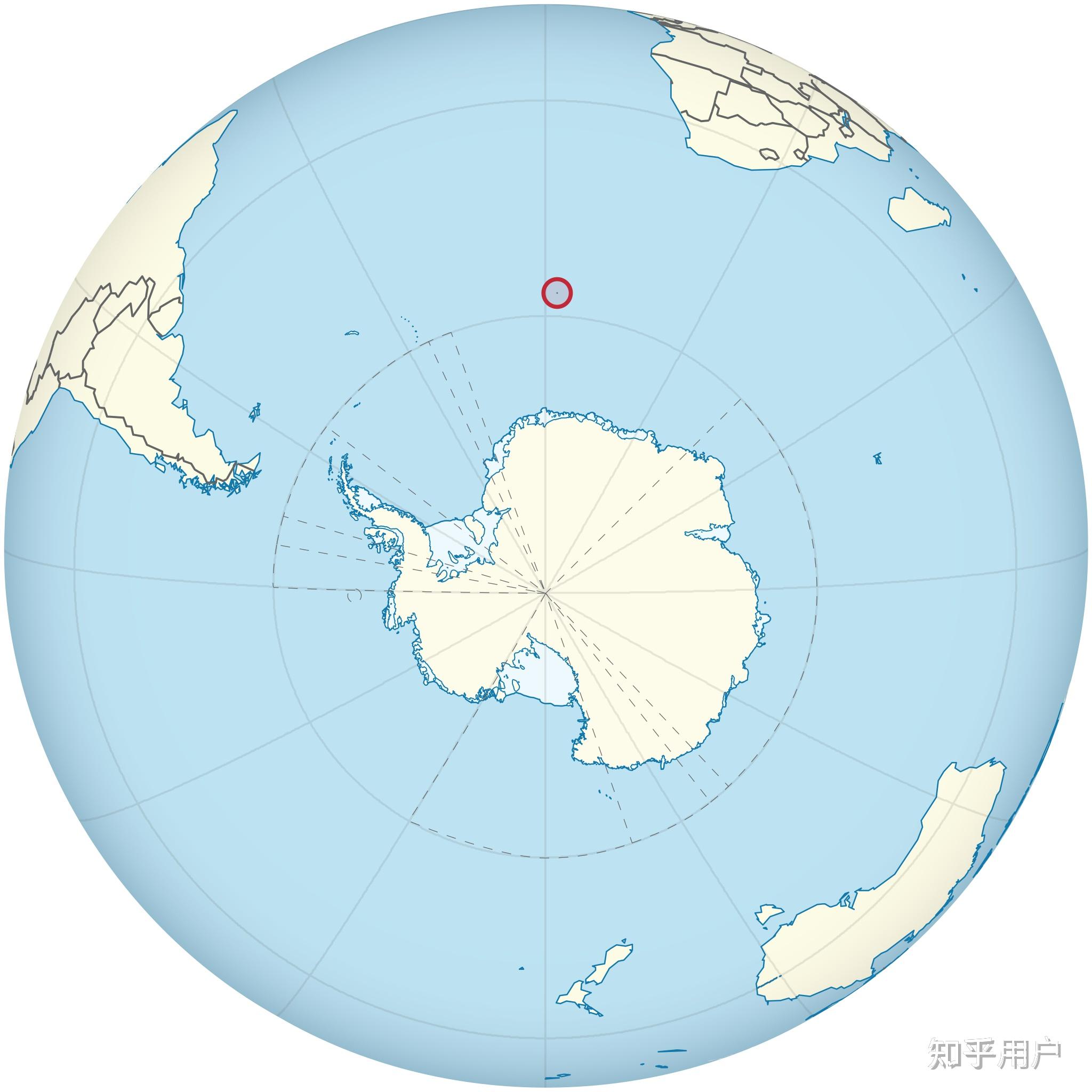 南极极地地区地图图片