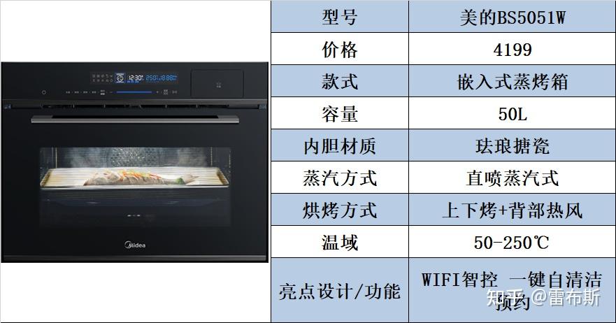 方太t5蒸烤一体机参数图片