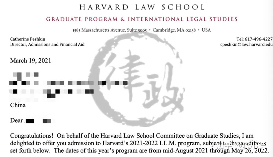 可喜可贺律政陆本学员再获2枚斯坦福3枚哈佛llmoffer