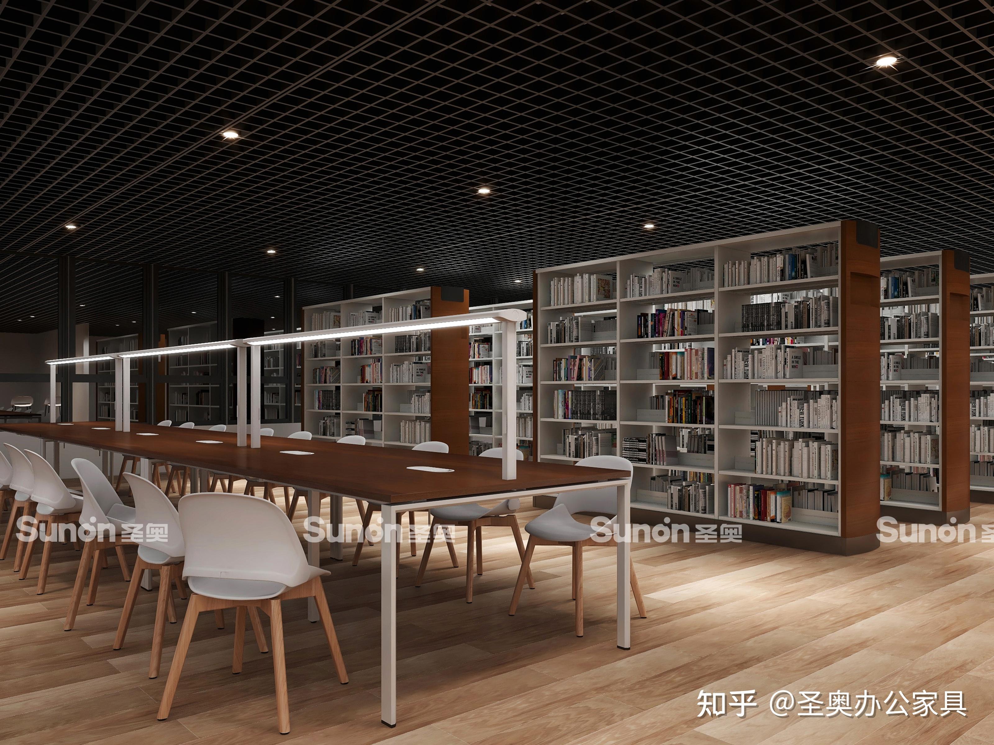 办公空间设计 | 藏匿于公共办公空间的图书馆 - 知乎