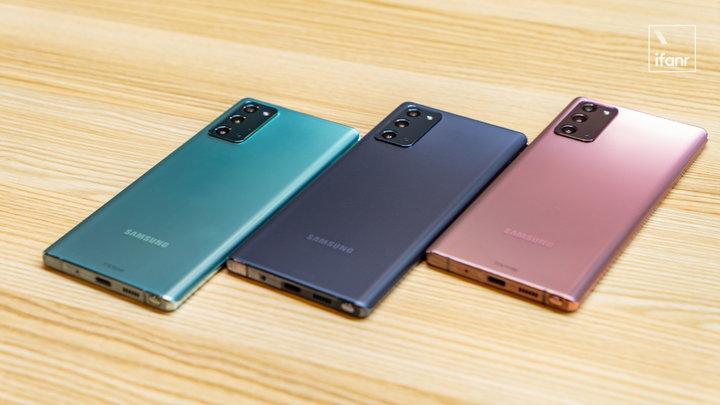 galaxynote20和新fold2折叠屏三星发布了5款新品