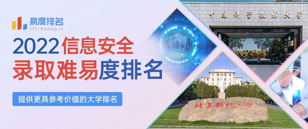 2022信息安全专业排名出炉：前十的大学有哪些？上海交大夺冠当之无愧！