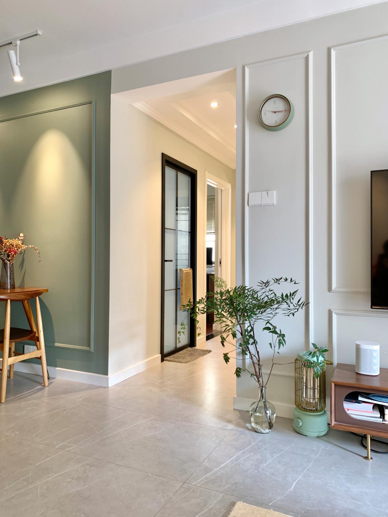 成都88平的北欧风简单装修精致的软装和搭配让家里焕然一新