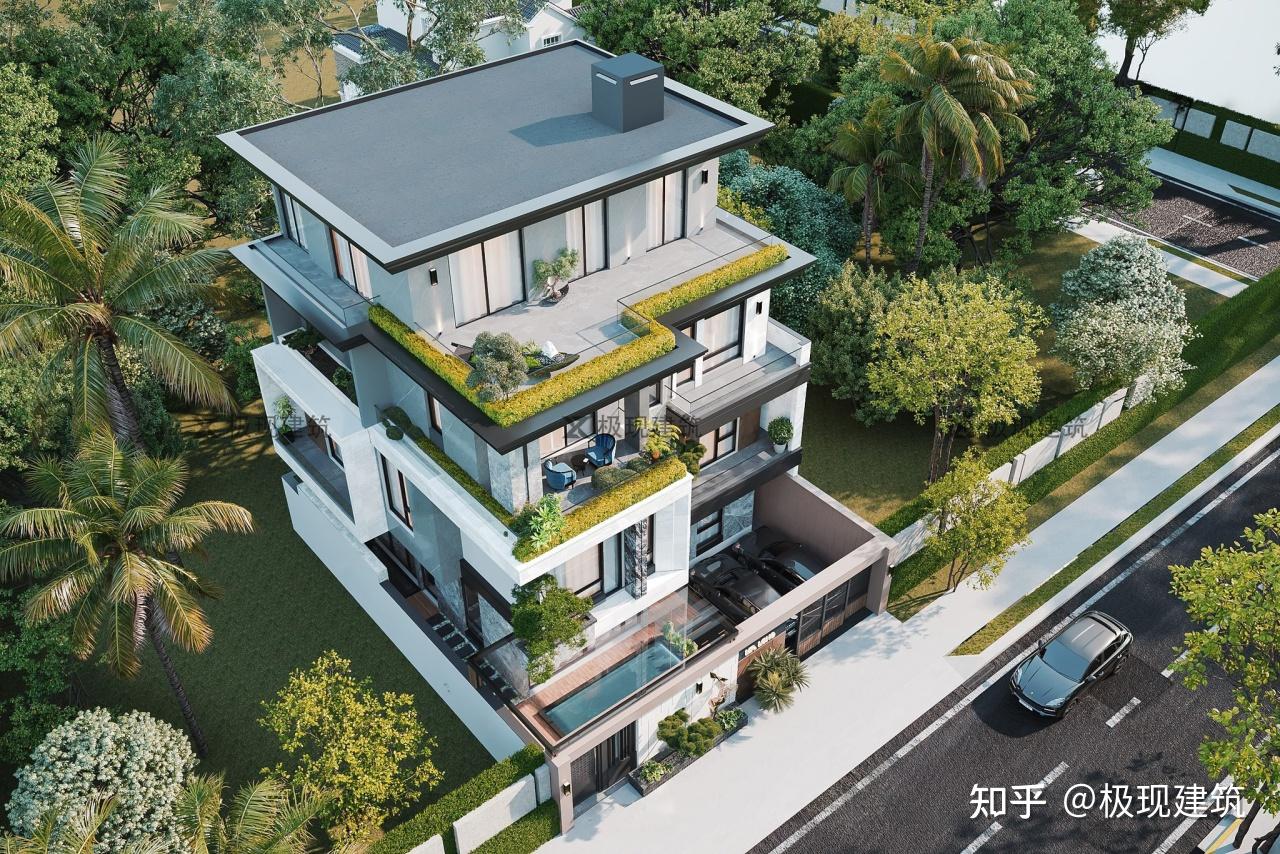 广东佛山丨四层现代风格自建别墅 - 知乎