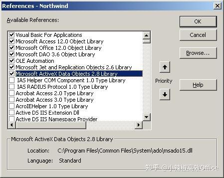 VBA ADO的Recordset记录集对象的RecordCount属性总是返回-1的解决办法(Excel Access vb6均适应) - 知乎