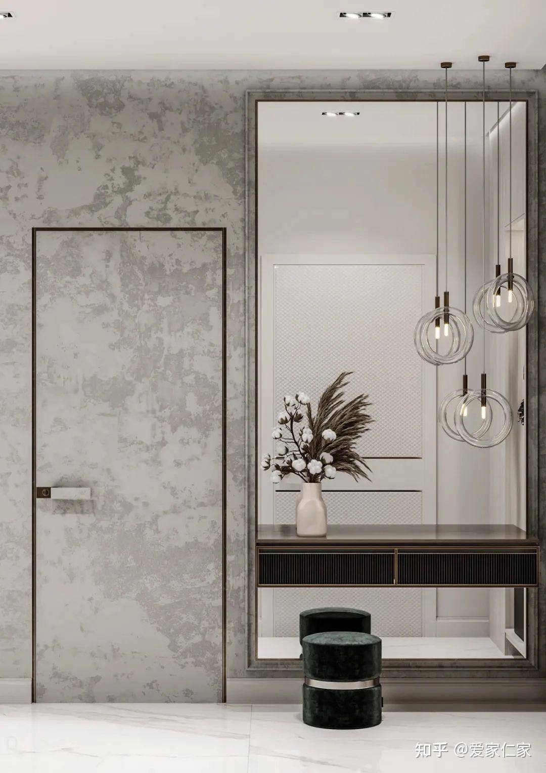 玄关墙这样设计一进门就旺到你