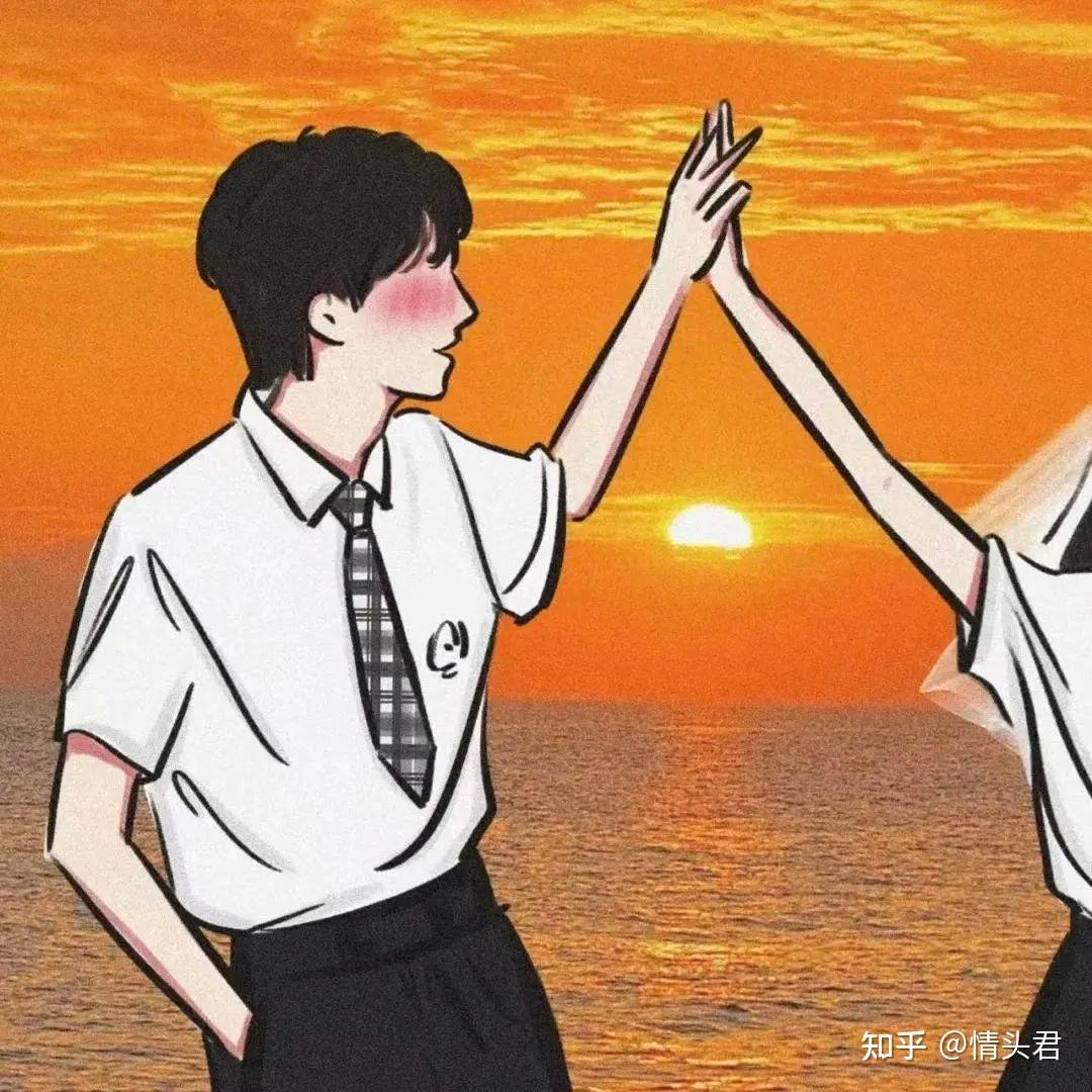 动漫情侣头像 - 知乎