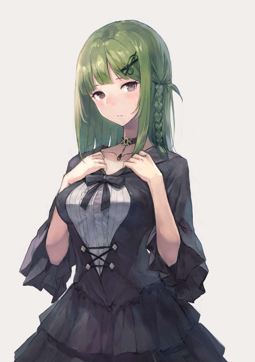 pixiv特辑高贵的黑色哥特洛丽塔少女特辑