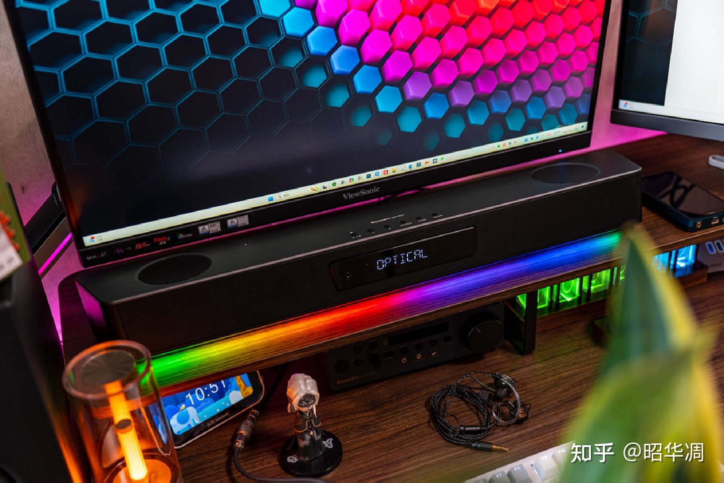 黑科技加持、桌面上的全能回音壁｜创新Sound Blaster Katana SE使用 