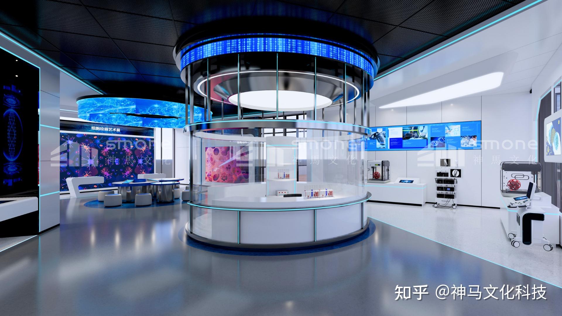 干细胞科普馆设计：生物企业营销新支点|头部设计公司神马文化 - 知乎