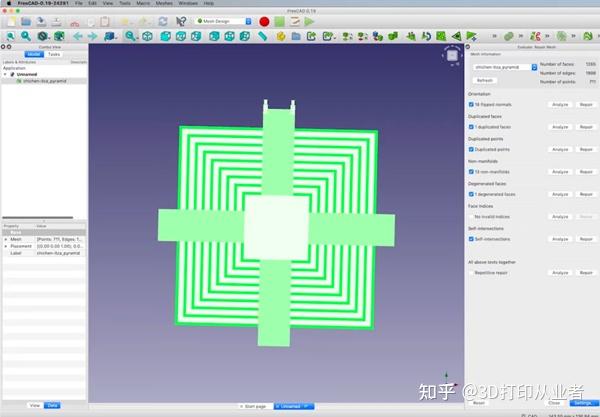 谁才是最好的模型修复软件:Formware、3D Builder、FreeCAD、Meshmixer? - 知乎
