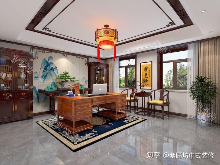 石家庄别墅装修丨贵气天成！挑空客厅诠释大宅气势 - 知乎