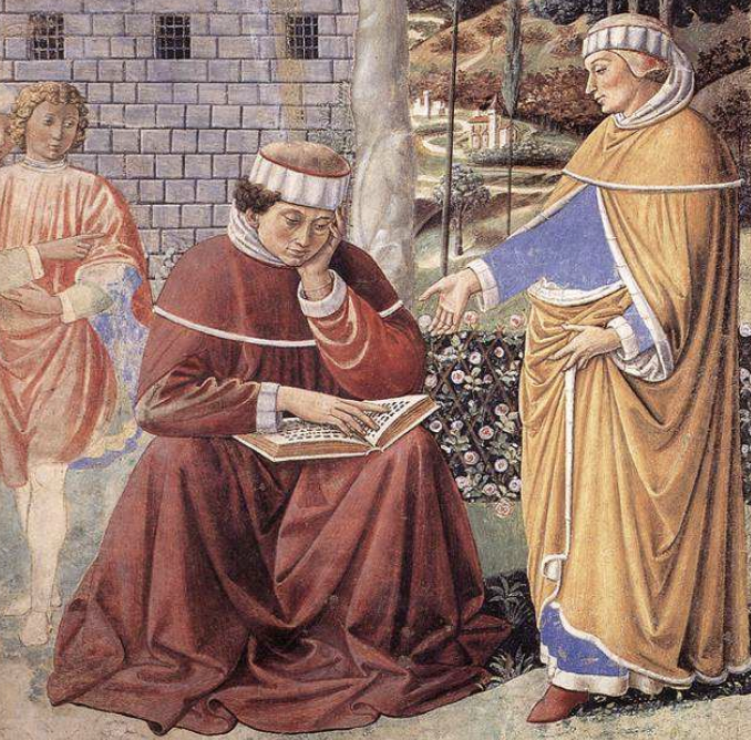 13岁那年,奥古斯丁拒绝了母亲的挽留,执意前往马达乌拉学习雄辩术,紧