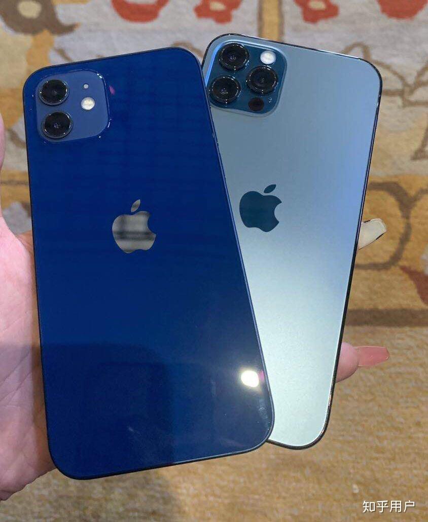 如何评价iphone12蓝色版本疑似真机和渲染图差距过大