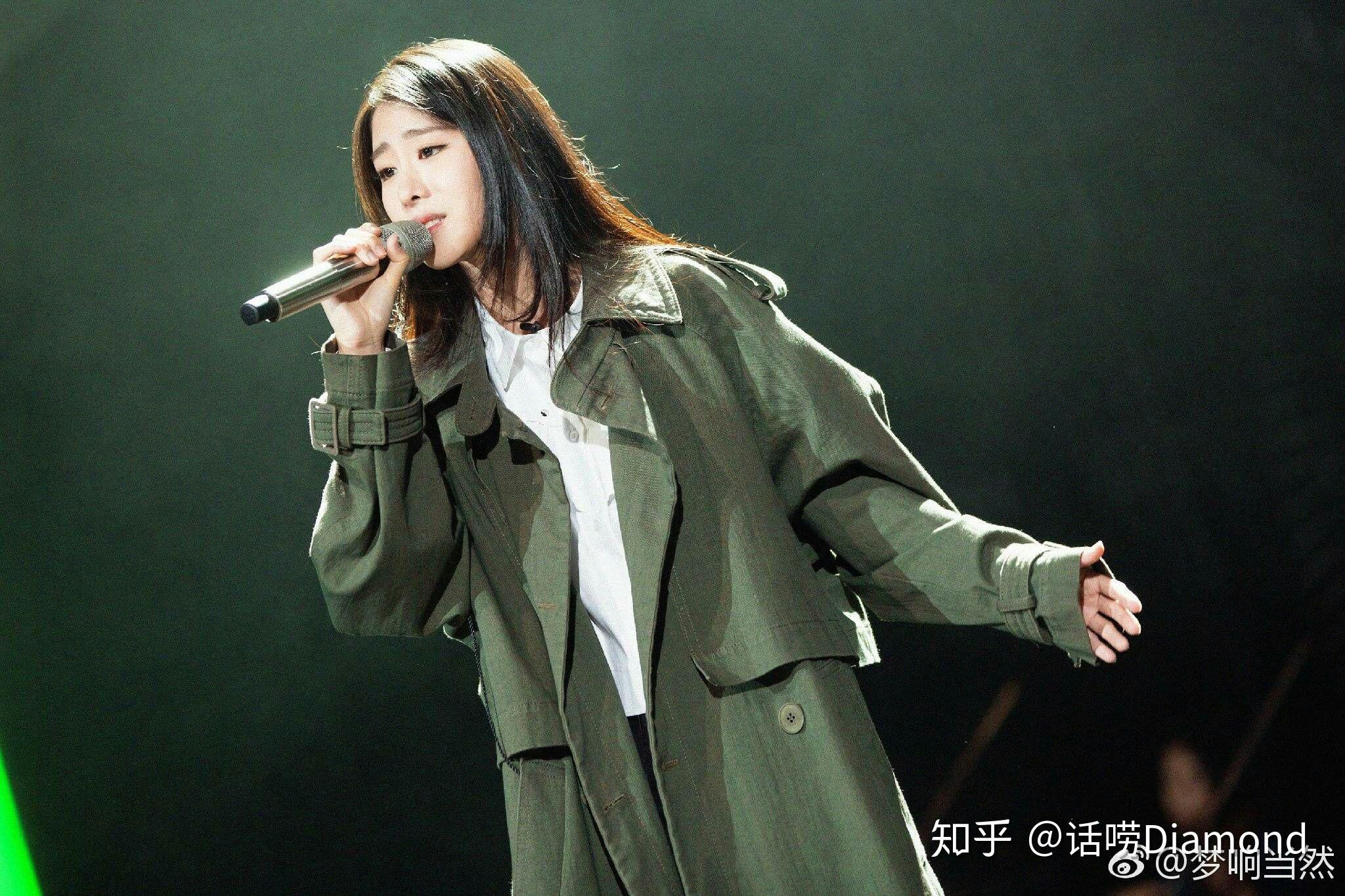 张碧晨人生一半一半我只需一颗平常心去看待