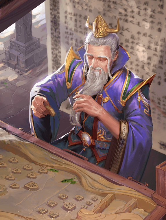 三国杀曹丕的这个皮肤里下面都是谁在朝拜