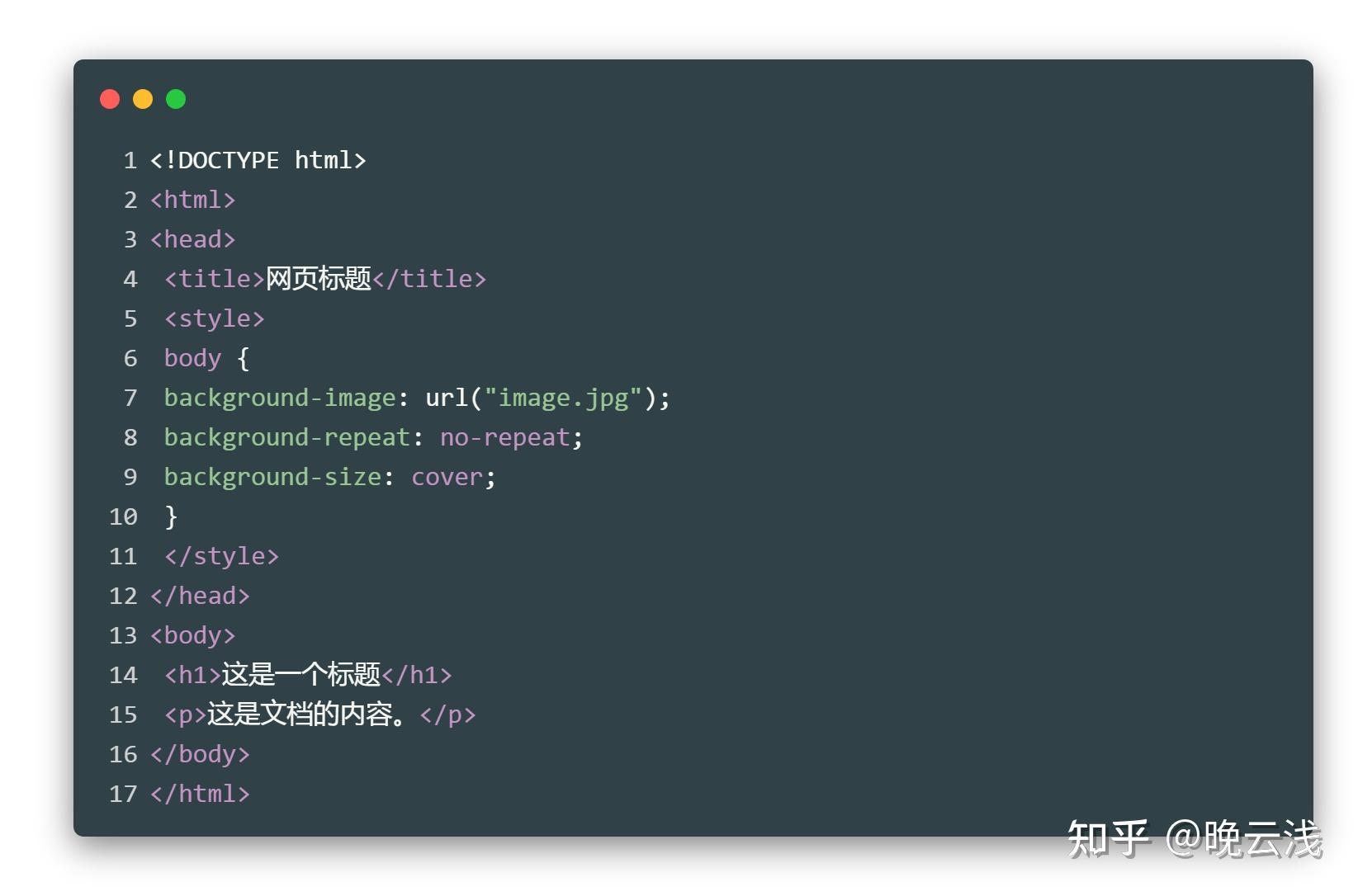html如何给文档添加背景图片