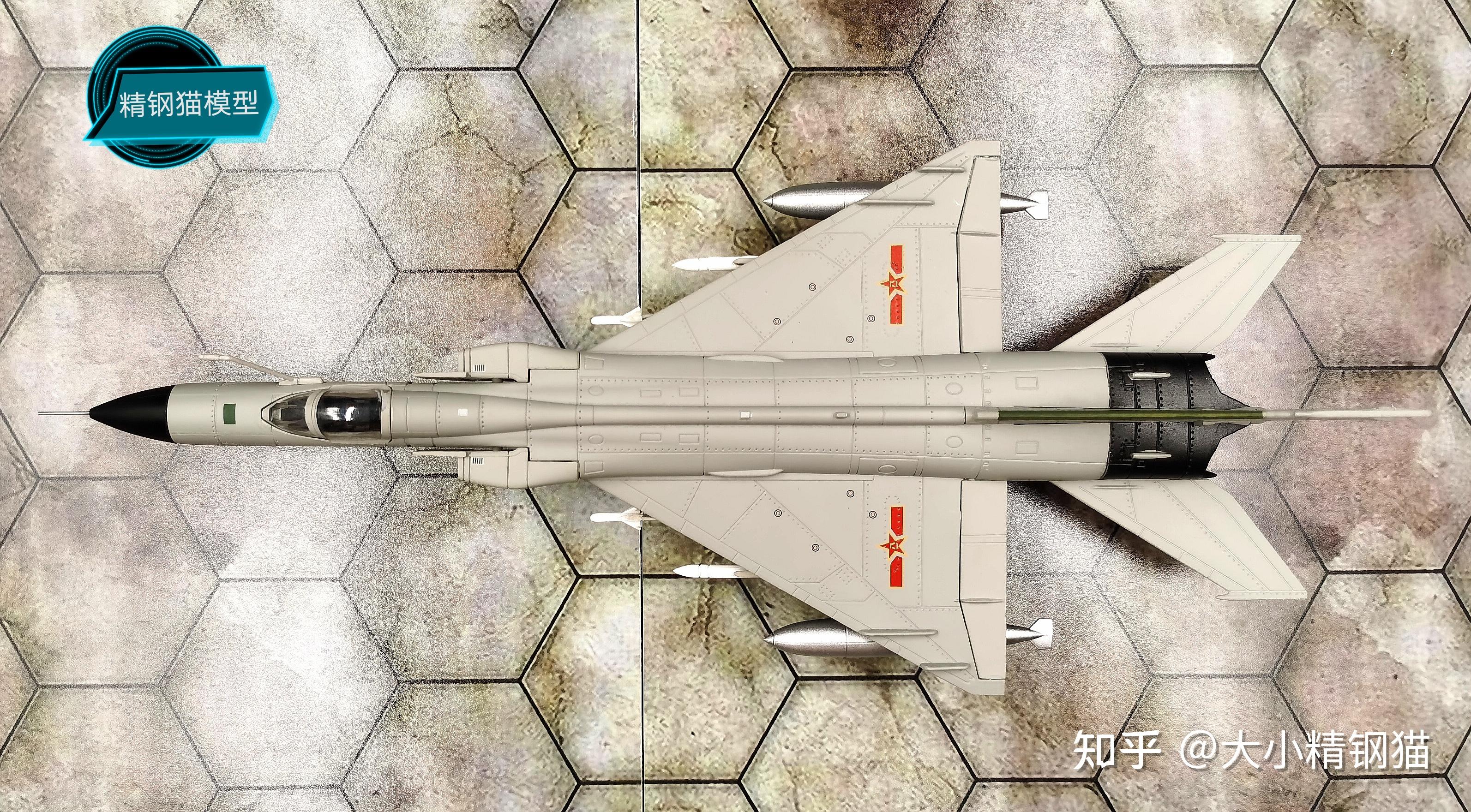 中国空军的空中美男子歼8iif战斗机模型