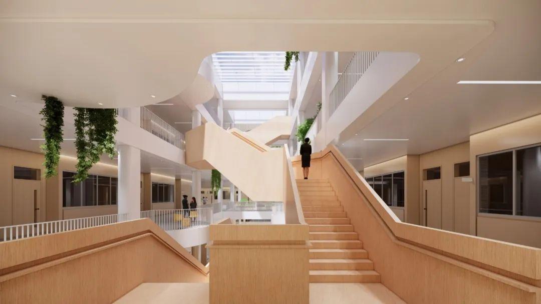 校园设计案例分享深圳市明珠学校打造多维度室内建筑一体化校园