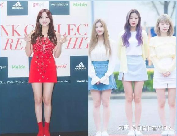 韩大势女团最长身成员大公开子瑜居然不是最高的