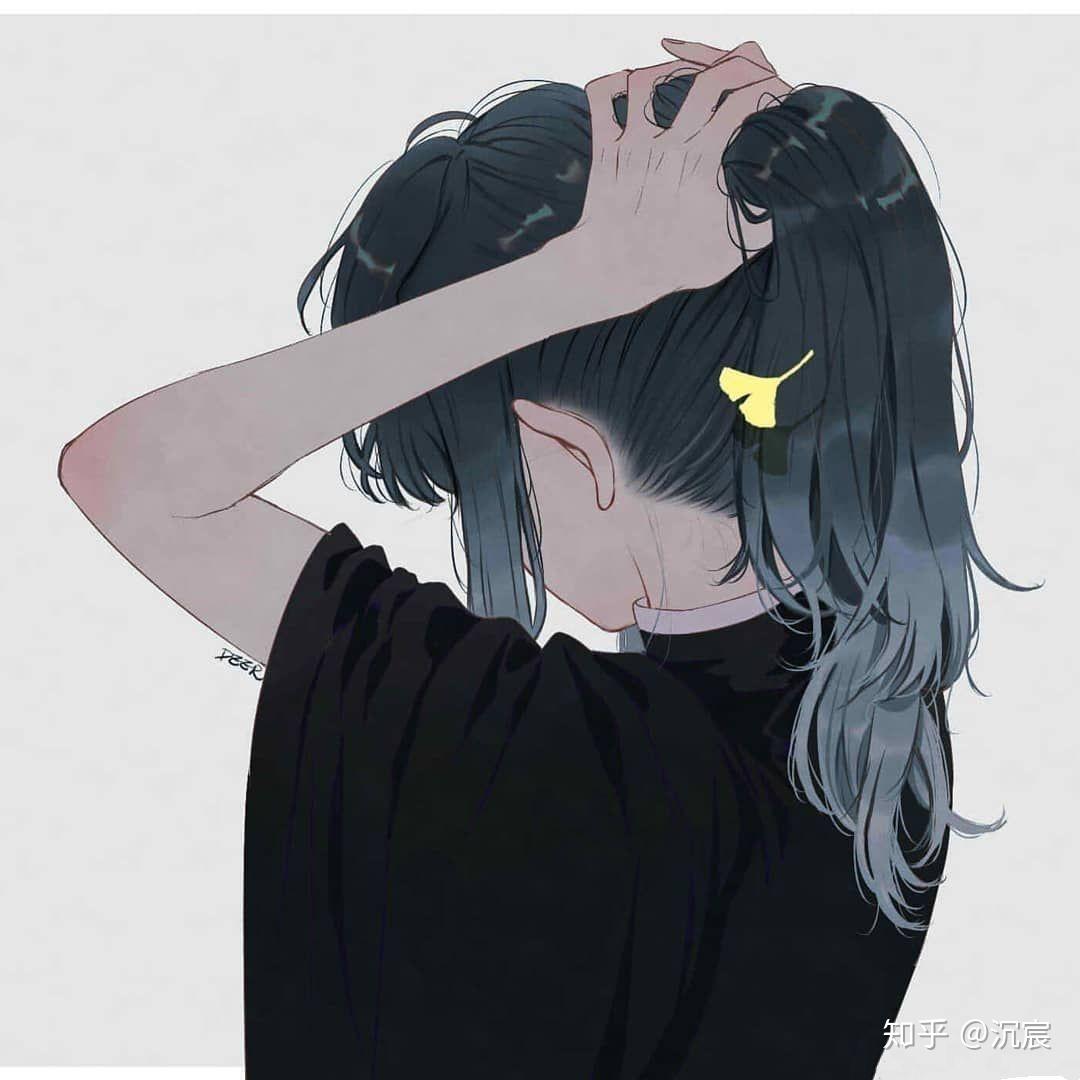 求动漫人物高马尾的头像