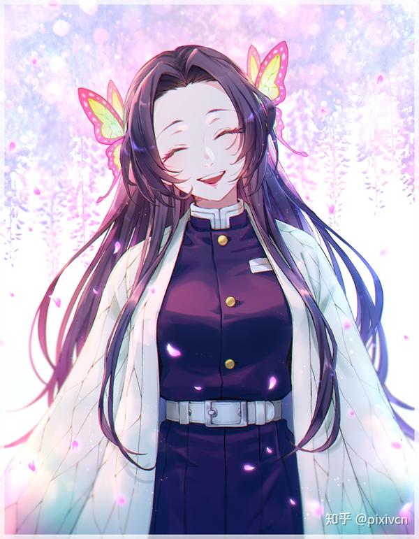 【鬼灭之刃】女性角色插画特辑 - 知乎